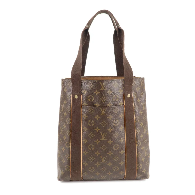 Louis Vuitton handbags with a metal - framed clasp for durabilityLouis Vuitton Monogram Cabas Beaubourg Tote Bag M53013