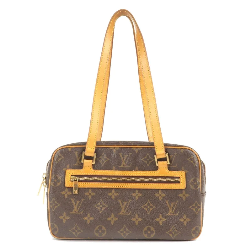 Louis Vuitton Capucines bags with smooth calfskin leather for luxuryLouis Vuitton Monogram Cite MM Shoulder Bag Hand Bag M51182