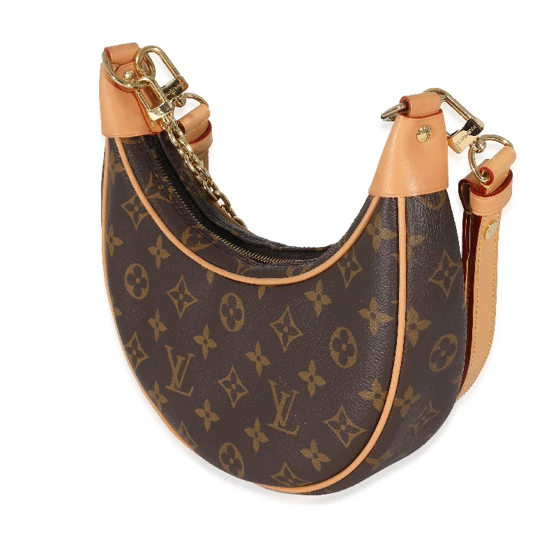 Ladies Louis Vuitton Capucines bags with gold - toned hardwareLouis Vuitton Monogram Canvas Loop Bag