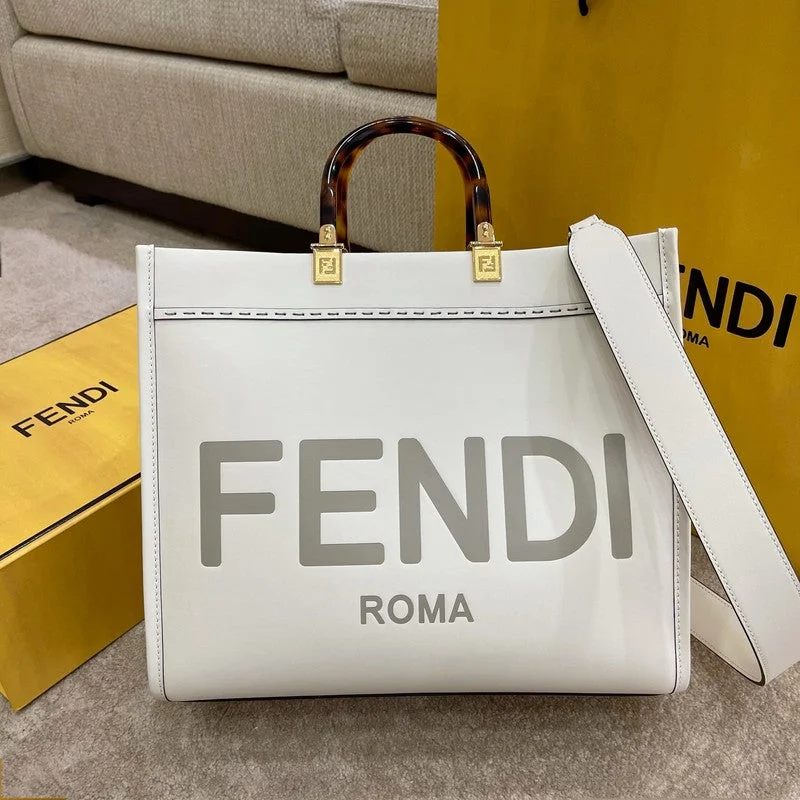 Fendi tote bags with a spacious interior and multiple pockets for daily essentialsWF - Fendi Bags - 094