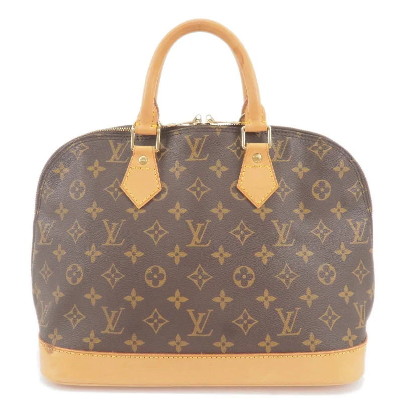 Ladies Louis Vuitton handbags with a detachable coin purse insideLouis Vuitton Monogram Alma Hand Bag M51130