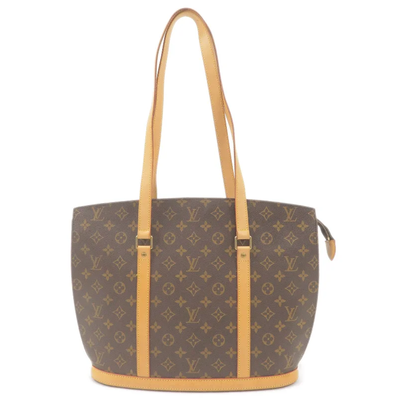 Louis Vuitton bags with a zip - around closure for enhanced securityLouis Vuitton Monogram Babylone Shoulder Bag Tote Bag M51102