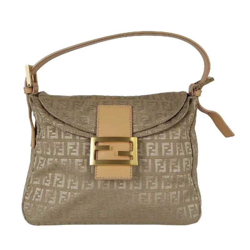 Fendi bags with a back - zip pocket for storing valuables securelyFendi Handbag Fendi Mamma Zucchino - '10s