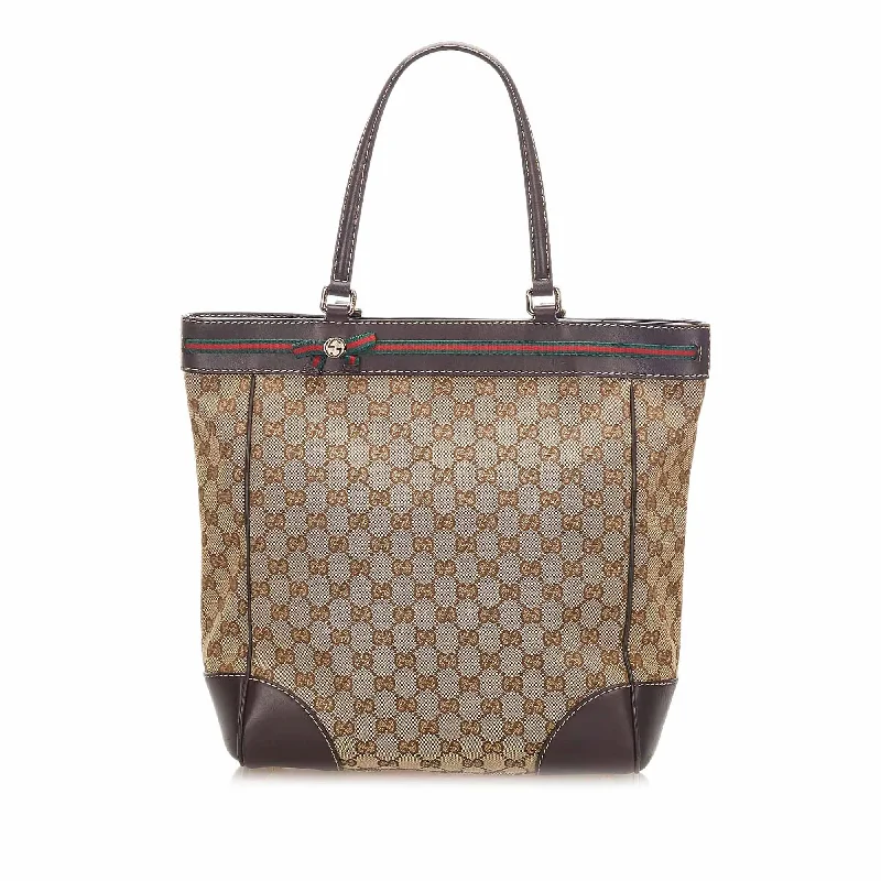 Gucci handbags for women with a metal - framed claspGucci GG Canvas Mayfair Tote