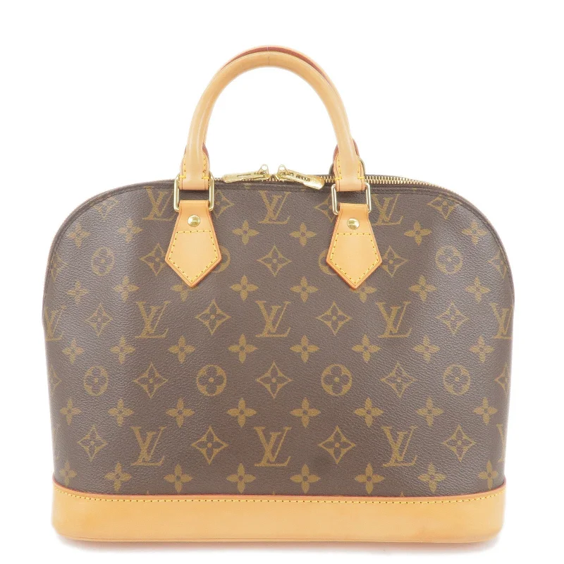 Louis Vuitton Twist bags with a contrast - colored interior for visual interestLouis Vuitton Monogram Alma Hand Bag M51130