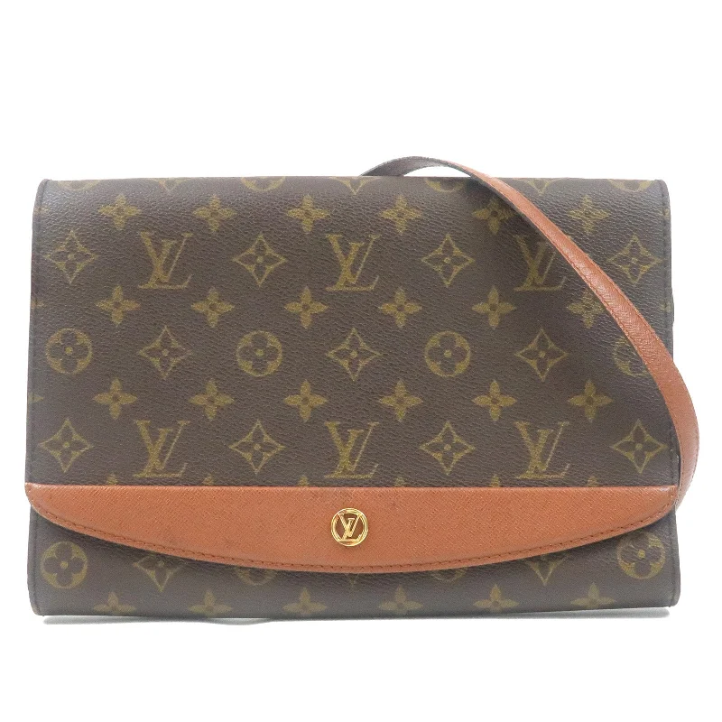 Louis Vuitton bags with a magnetic snap closure for easy accessLouis Vuitton Monogram Bordeaux 2Way Bag Shoulder Bag M51797