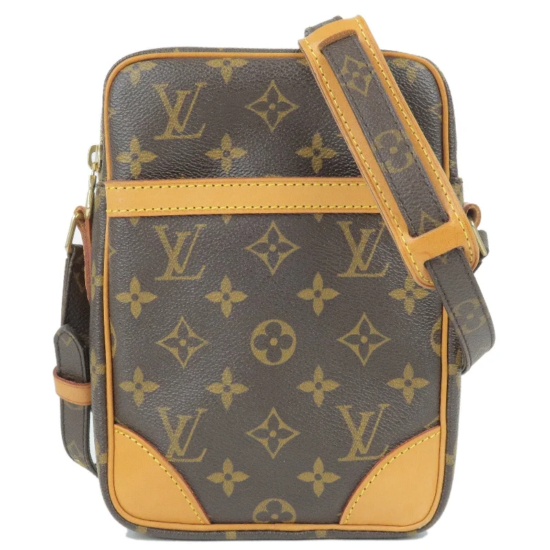 Louis Vuitton crossbody bags with a keychain holder for practicalityLouis Vuitton Monogram Danube Shoulder Bag M45266