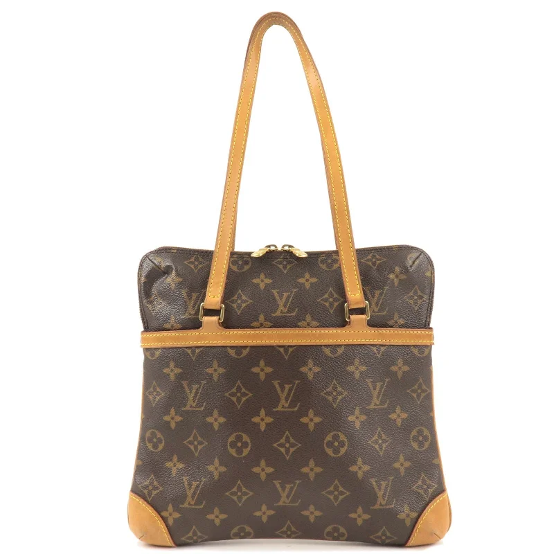 Louis Vuitton bags with a zip - around closure for enhanced securityLouis Vuitton Monogram Coussin GM Hand Bag Shoulder Bag M51141