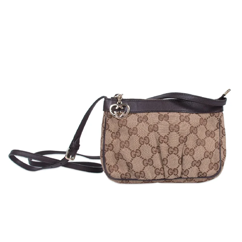 Gucci backpacks for women with a sleek silhouetteGucci GG Canvas Mini Cross Body Bag