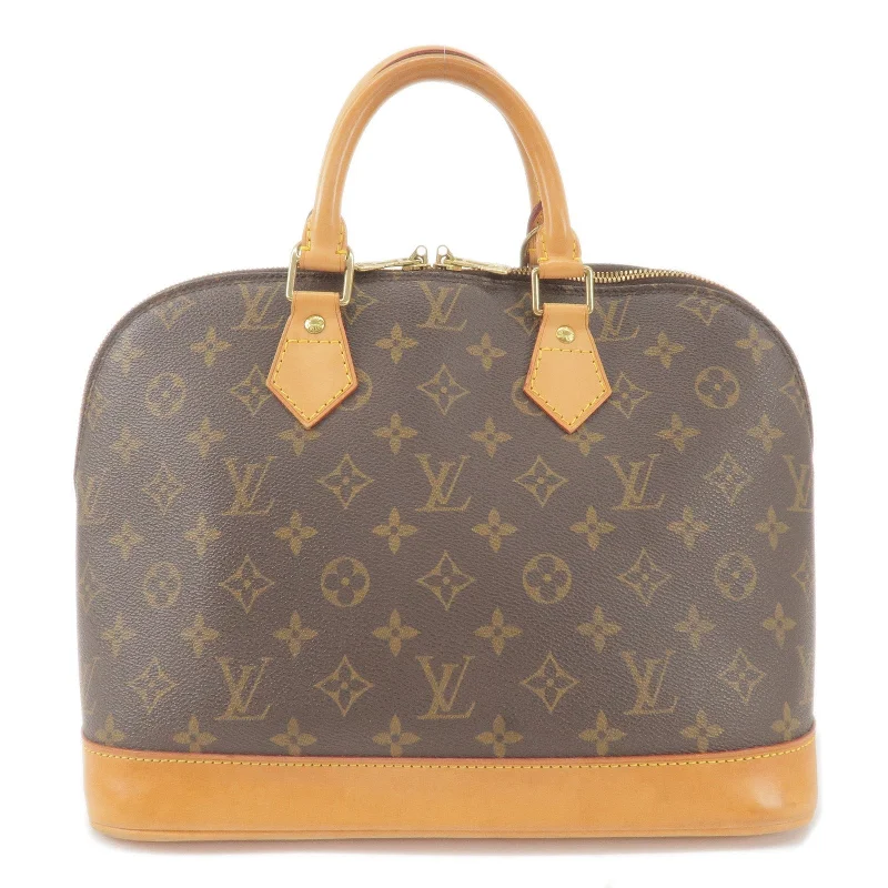 Louis Vuitton backpacks with a padded back panel for comfort during long - wearLouis Vuitton Monogram Alma Hand Bag M51130