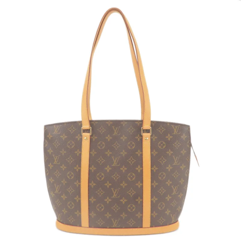 Louis Vuitton crossbody bags with a printed floral pattern for femininityLouis Vuitton Monogram Babylone Shoulder Bag Tote Bag M51102