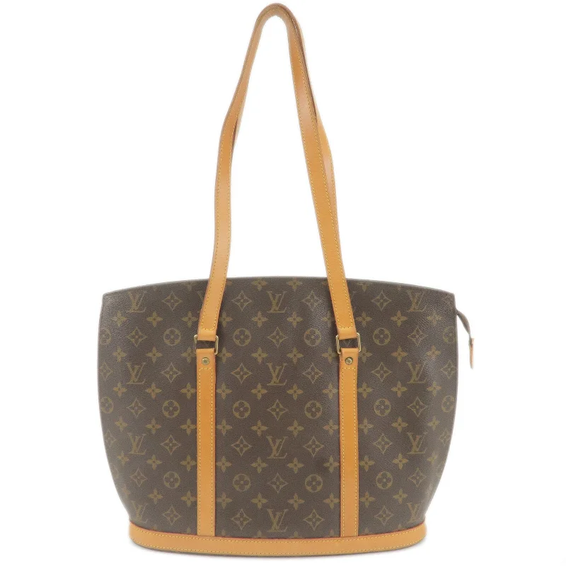 Louis Vuitton handbags with a metal - framed clasp for durabilityLouis Vuitton Monogram Babylone Shoulder Bag Tote Bag M51102