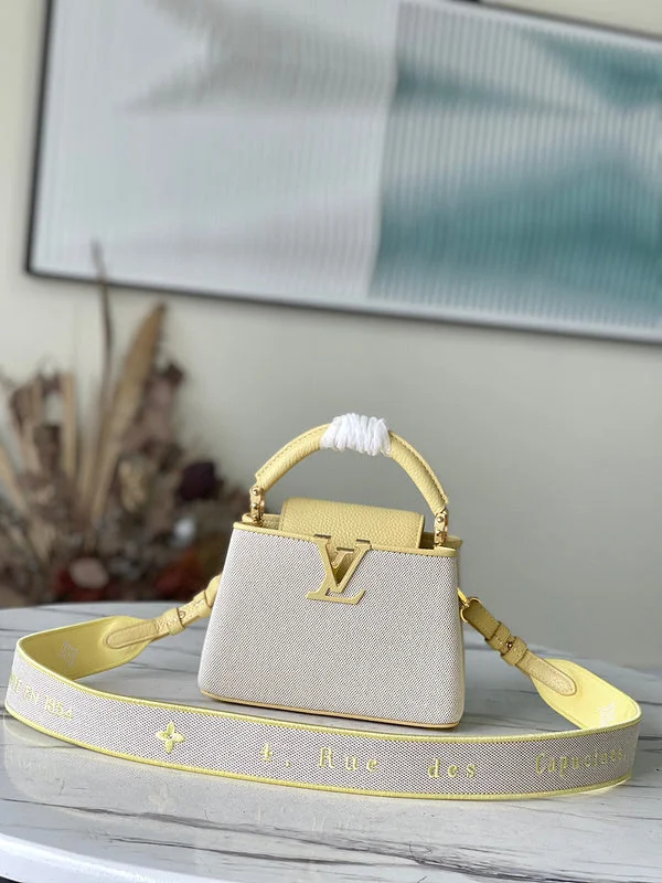 Ladies Louis Vuitton Petite Malle bags in a pastel color for a soft lookBC - LOUIS VUITTON BAGS - 1070