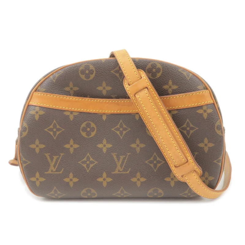 Louis Vuitton bags with a front - zip pocket for small items like keysLouis Vuitton Monogram Blois Cross Body Bag M51221