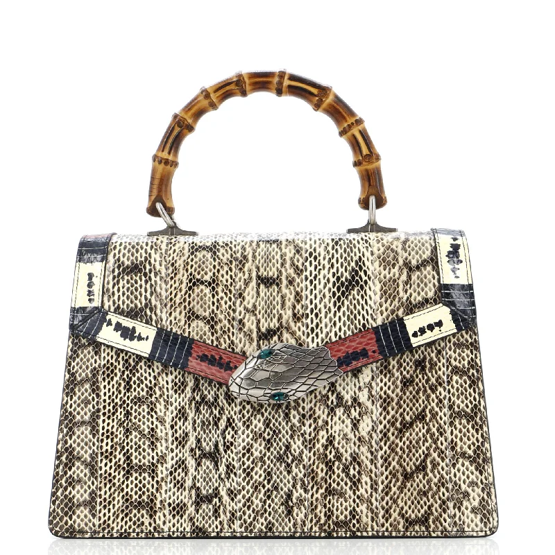 Affordable designer bag dupesLilith Top Handle Bag Snakeskin Medium