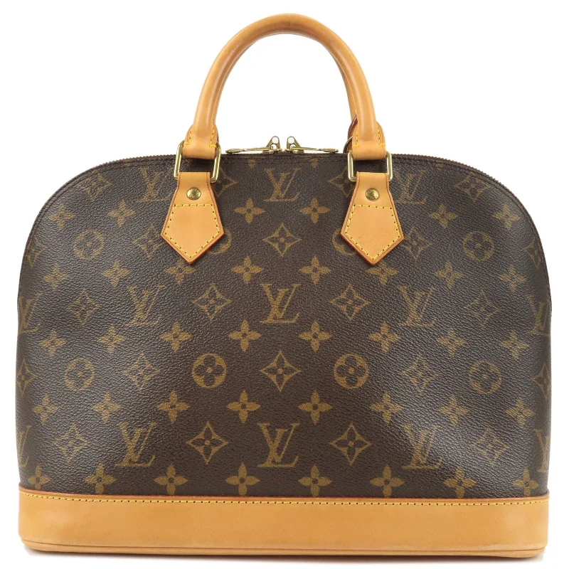 Louis Vuitton Alma bags featuring the signature top - handle designLouis Vuitton Monogram Alma Hand Bag M51130