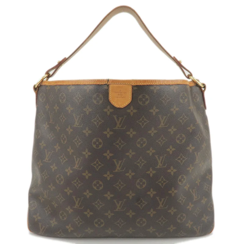 Louis Vuitton tote bags with a spacious interior and multiple pocketsLouis Vuitton Monogram Delightful MM Shoulder Bag M40353