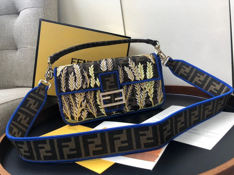 Fendi bags with a detachable mirror inside for quick touch - ups and groomingWF - Fendi Bags - 078