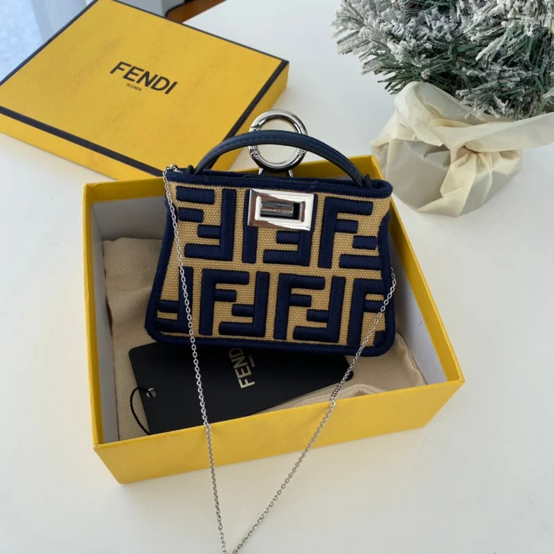 Fendi crossbody bags with a detachable ID holder for easy identificationWF - Fendi Bags - 075