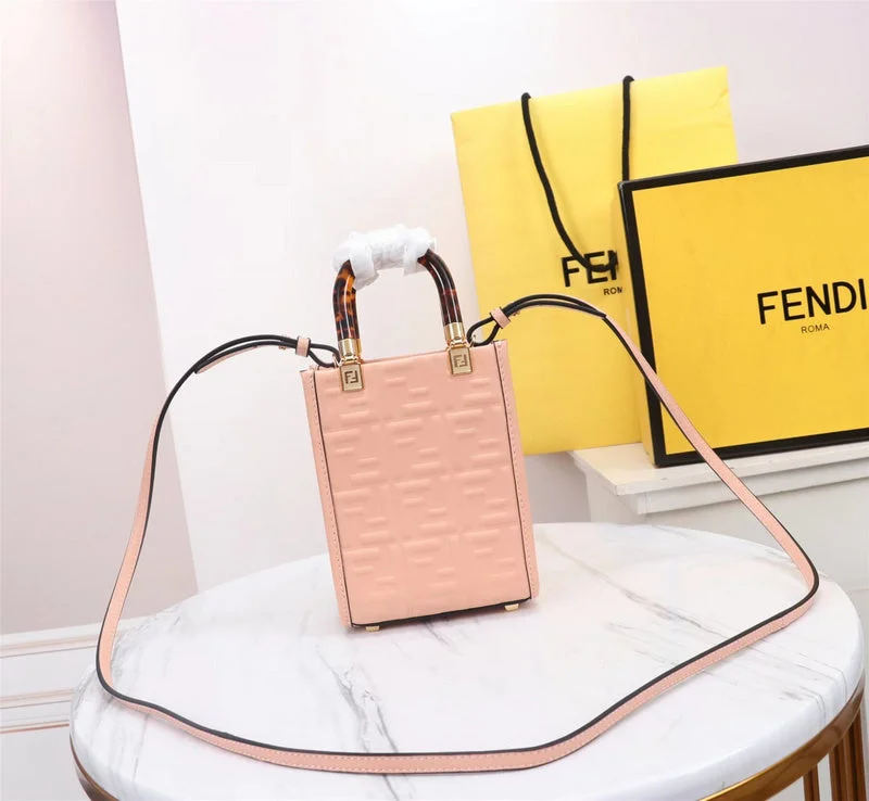 Fendi crossbody bags with a reflective strap for safety during low - light conditionsWF - Fendi Bags - 059