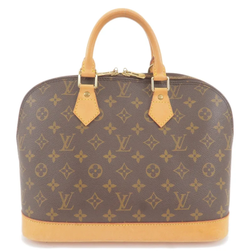 Louis Vuitton Speedy bags in monogram canvas for a classic lookLouis Vuitton Monogram Alma Hand Bag M51130