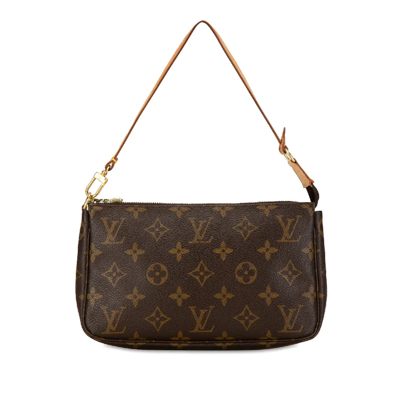 Yves Saint Laurent bags with smooth leather finishBrown Louis Vuitton Monogram Pochette Accessoires Shoulder Bag