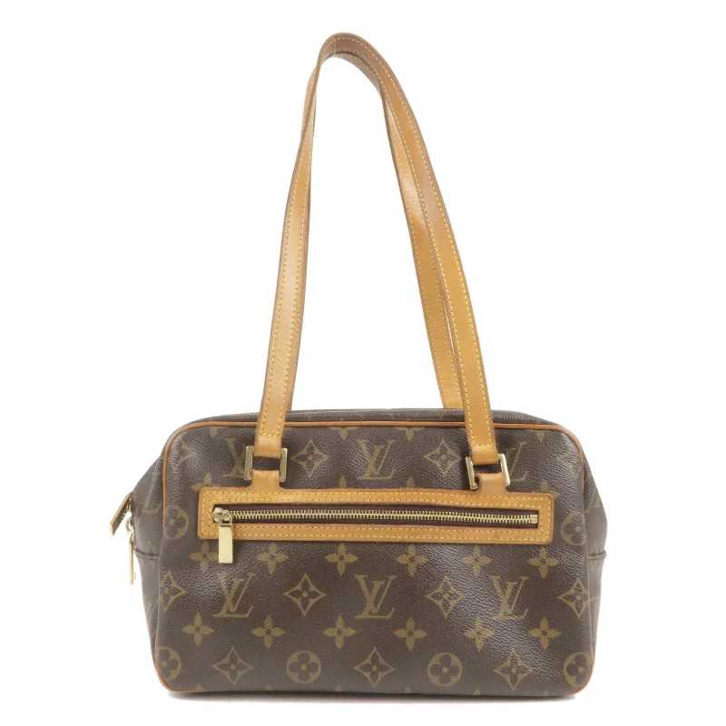 Louis Vuitton crossbody bags with adjustable shoulder straps for comfortLouis Vuitton Monogram Cite MM Shoulder Bag Hand Bag M51182