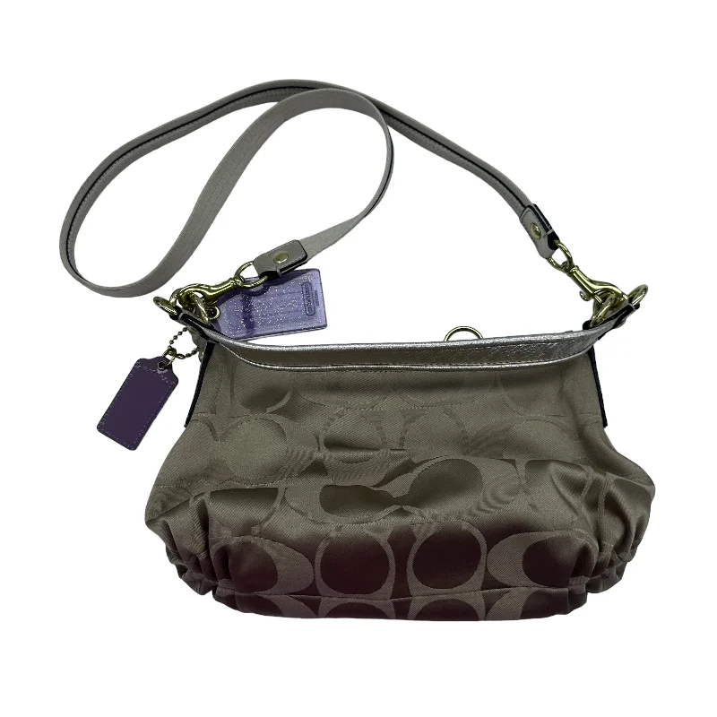 Medium - sized Coach shoulder bags in rich, deep colors for a sophisticated appearanceHandbag Designer By Coach  Size: Small