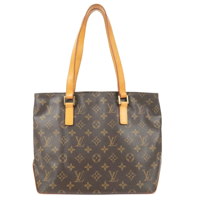 Louis Vuitton crossbody bags with a woven leather strap for textureLouis Vuitton Monogram Cabas Piano Tote Bag M51148