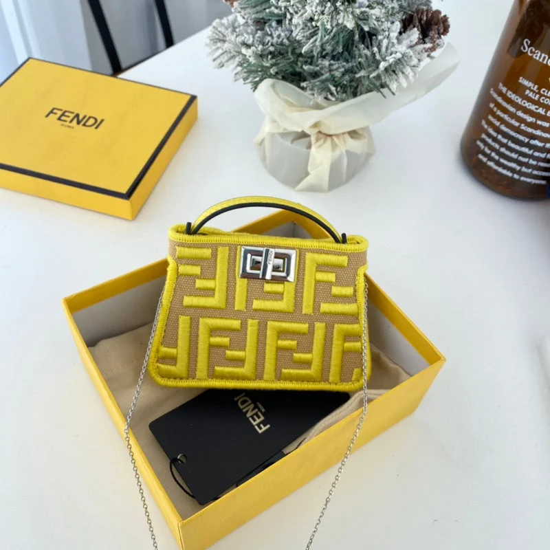 Fendi Baguette bags featuring the iconic FF logo plaque for a branded lookWF - Fendi Bags - 069