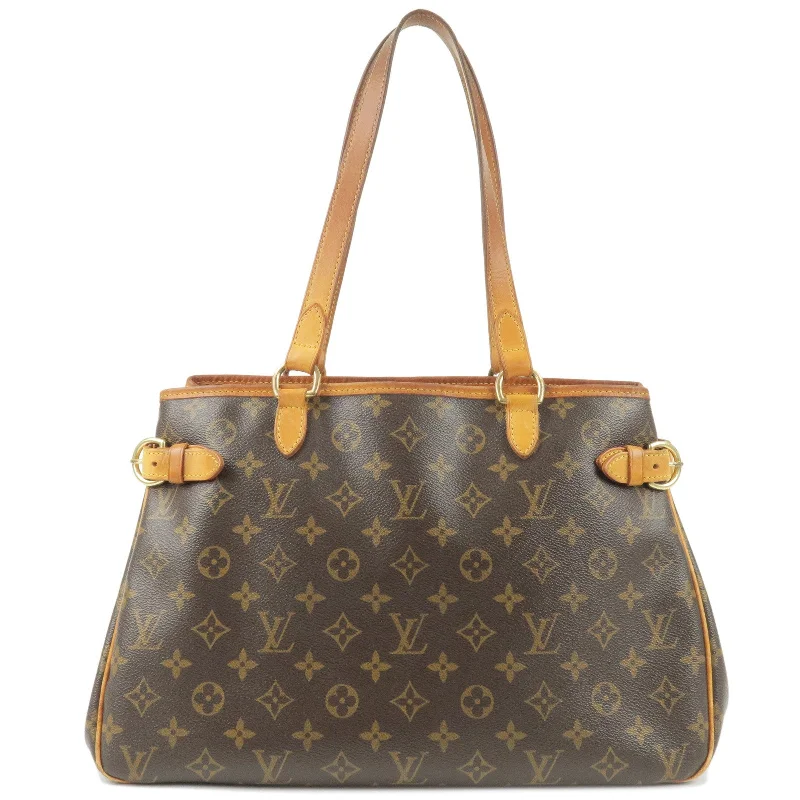 Louis Vuitton crossbody bags in a bold red color for a statementLouis Vuitton Monogram Batignolles Horizontal Tote Bag M51154