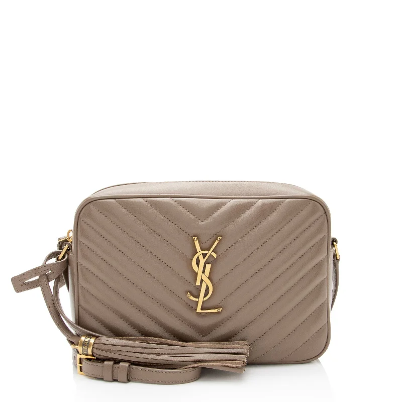 Yves Saint Laurent bags with iconic YSL logoSaint Laurent Matelasse Calfskin Monogram Lou Camera Bag agSbTg