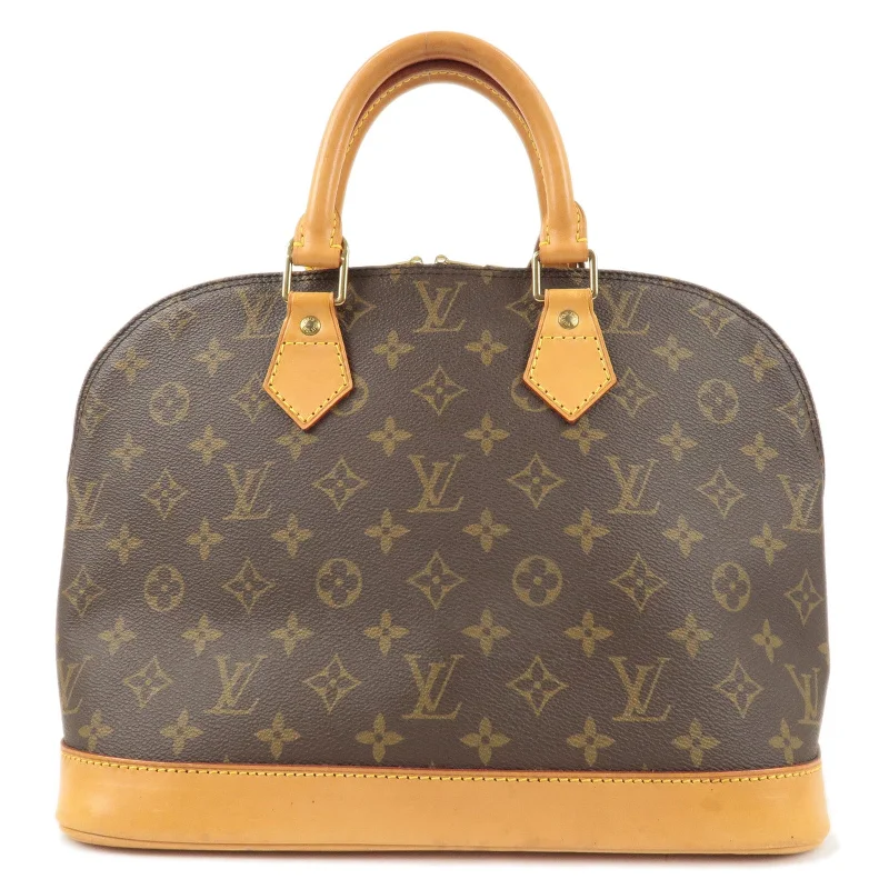 Louis Vuitton backpacks with a padded laptop compartment for travelLouis Vuitton Monogram Alma Hand Bag M51130