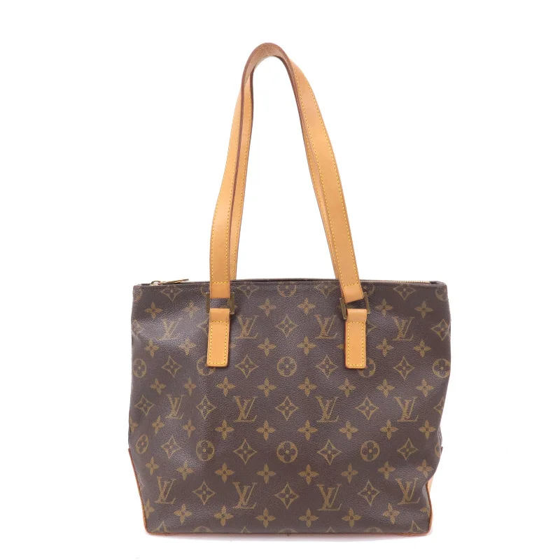 Louis Vuitton backpacks with a multi - pocket organization for functionalityLouis Vuitton Monogram Cabas Piano Tote Bag Brown M51148