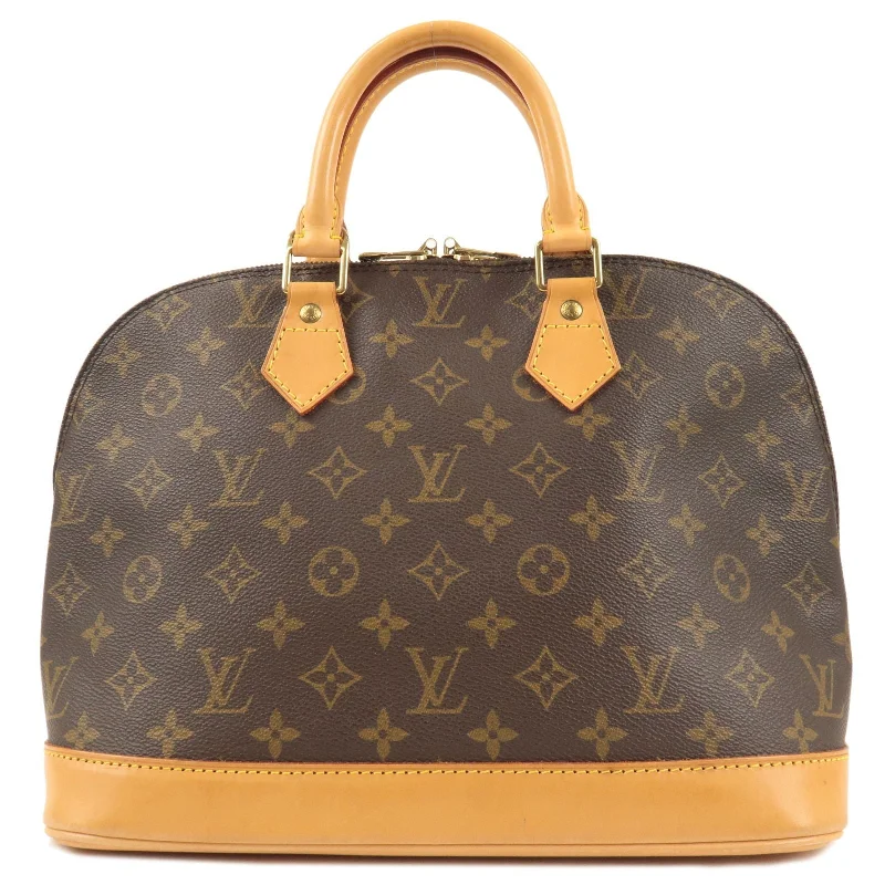 Louis Vuitton Twist bags with a snakeskin - effect panel for a bold lookLouis Vuitton Monogram Alma Hand Bag M51130