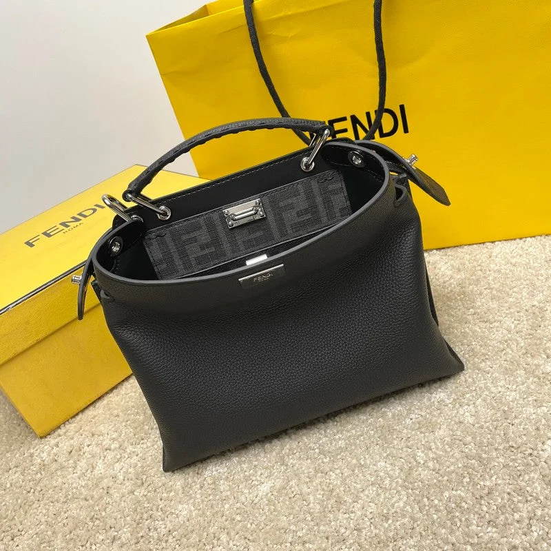 Fendi bags with a patent - leather finish for a shiny and sophisticated appearanceWF - Fendi Bags - 071