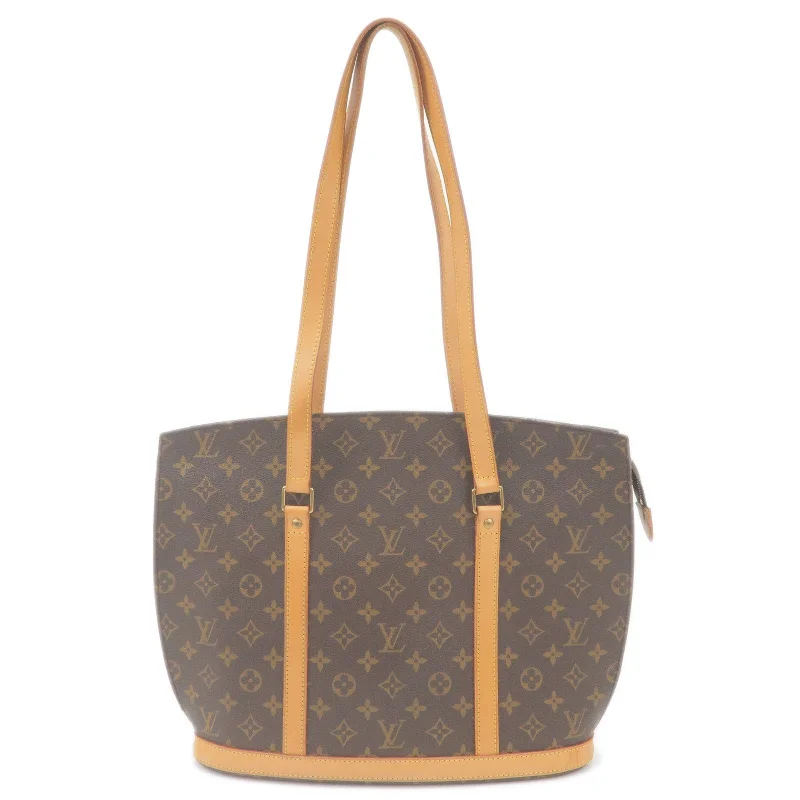 Louis Vuitton backpacks with a hidden back pocket for securityLouis Vuitton Monogram Babylone Shoulder Bag Tote Bag M51102