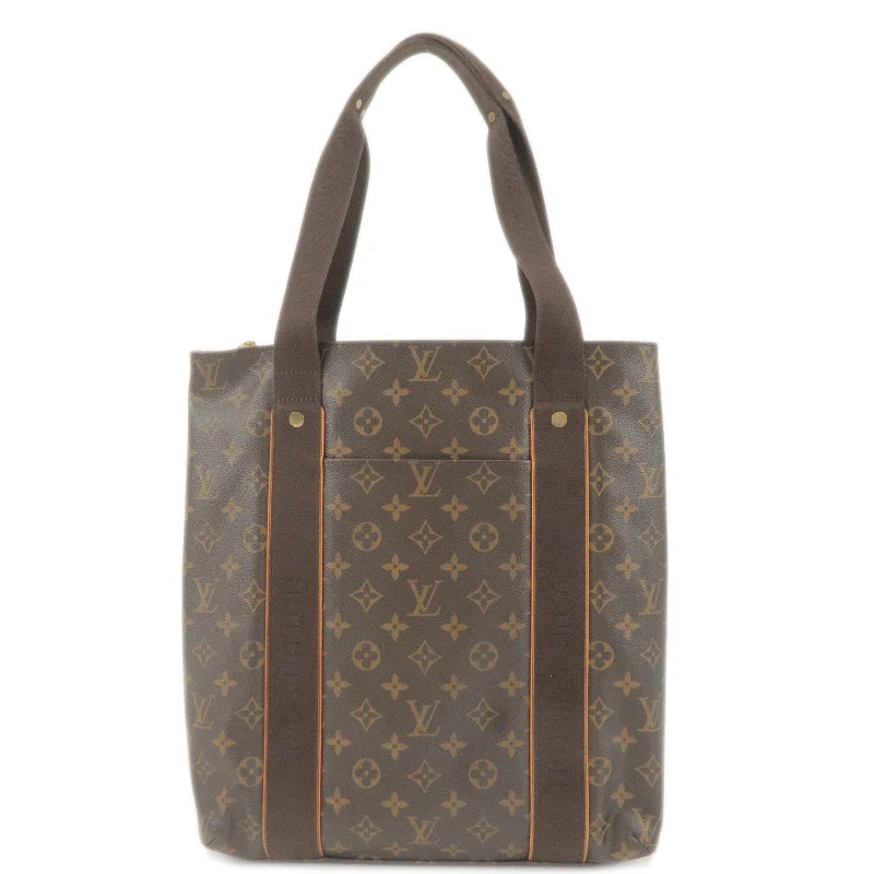 Louis Vuitton backpacks with a multi - pocket organization for functionalityLouis Vuitton Monogram Cabas Beaubourg Tote Bag M53013