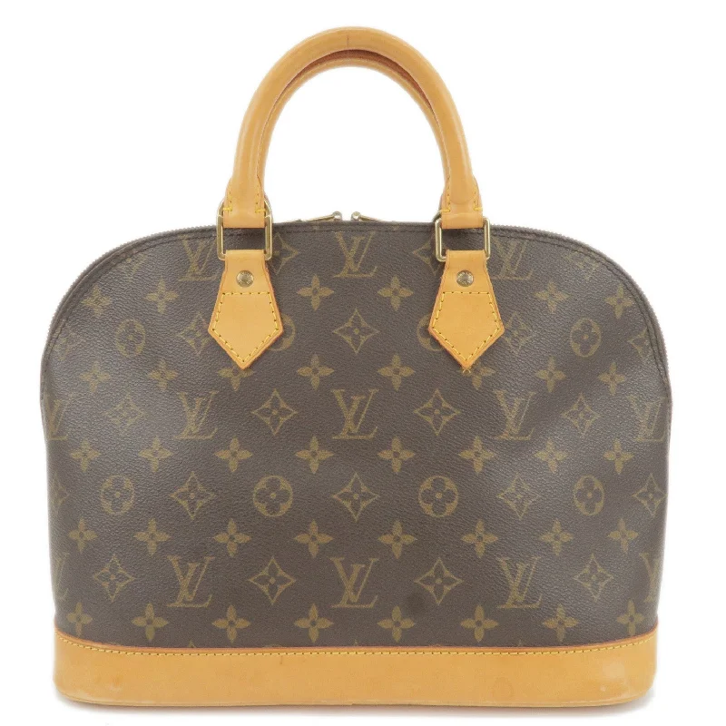 Louis Vuitton Twist bags with a contrast - colored interior for visual interestLouis Vuitton Monogram Alma Hand Bag M51130