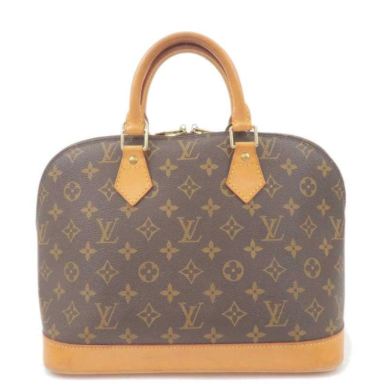 Ladies Louis Vuitton Petite Malle bags with a star - shaped charm for cutenessLouis Vuitton Monogram Alma Hand Bag M51130