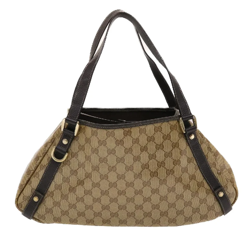 Gucci Marmont bags for women with quilted leather exteriorsGucci GG Canvas Hand Bag Coated Canvas Beige Dark Brown  49071