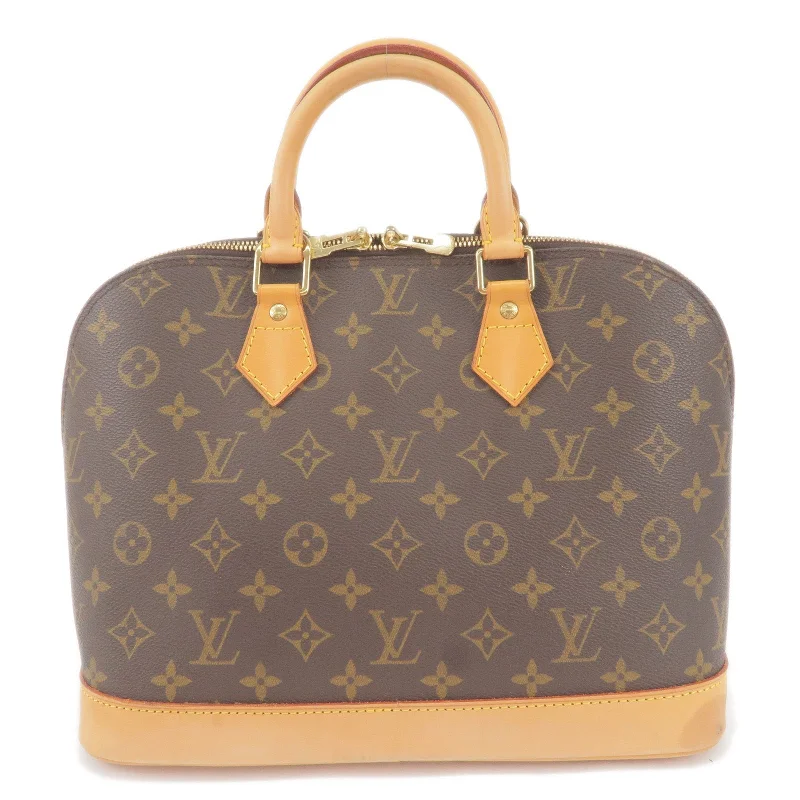 Louis Vuitton Alma bags with a detachable shoulder strap for versatilityLouis Vuitton Monogram Alma Hand Bag M51130