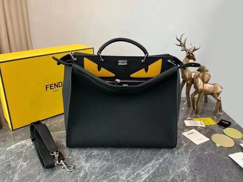 Fendi bags with a front - zip pocket for small items such as lip balm and earphonesWF - Fendi Bags - 096