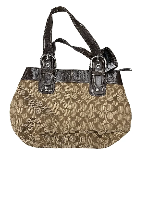 Coach Borough bags with a removable interior organizerHandbag Designer By Coach  Size: Large