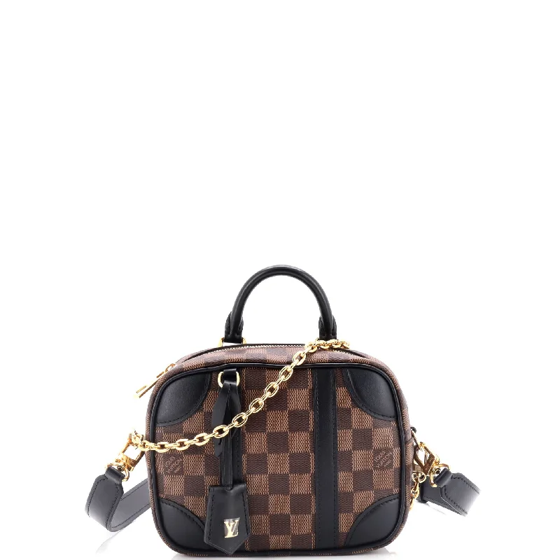 Customizable monogram bagsValisette Souple Handbag Damier BB