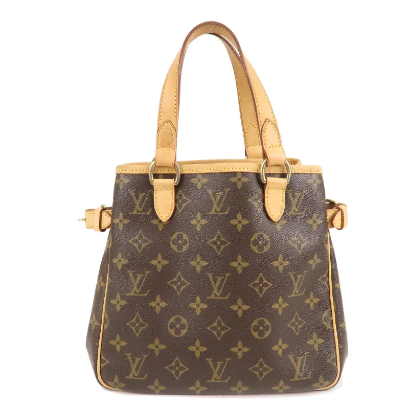 Louis Vuitton backpacks with a padded laptop compartment for travelLouis Vuitton Monogram Batignolles Tote Bag Hand Bag M51156