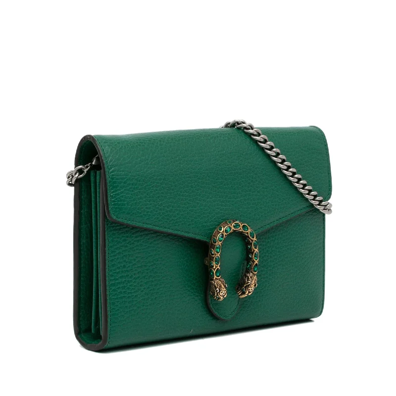 Small - sized Women Gucci shoulder bags for evening outingsGucci Dionysus Wallet On Chain (Y4c51f)