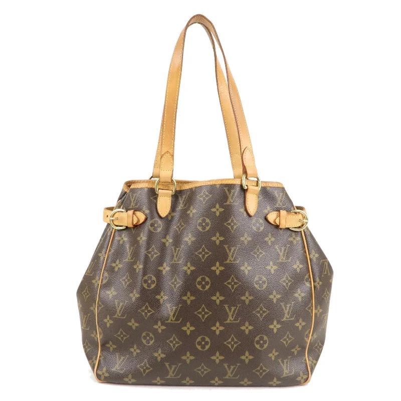 Ladies Louis Vuitton handbags with a detachable coin purse insideLouis Vuitton Monogram Batignolles Vertical Tote Bag M51153