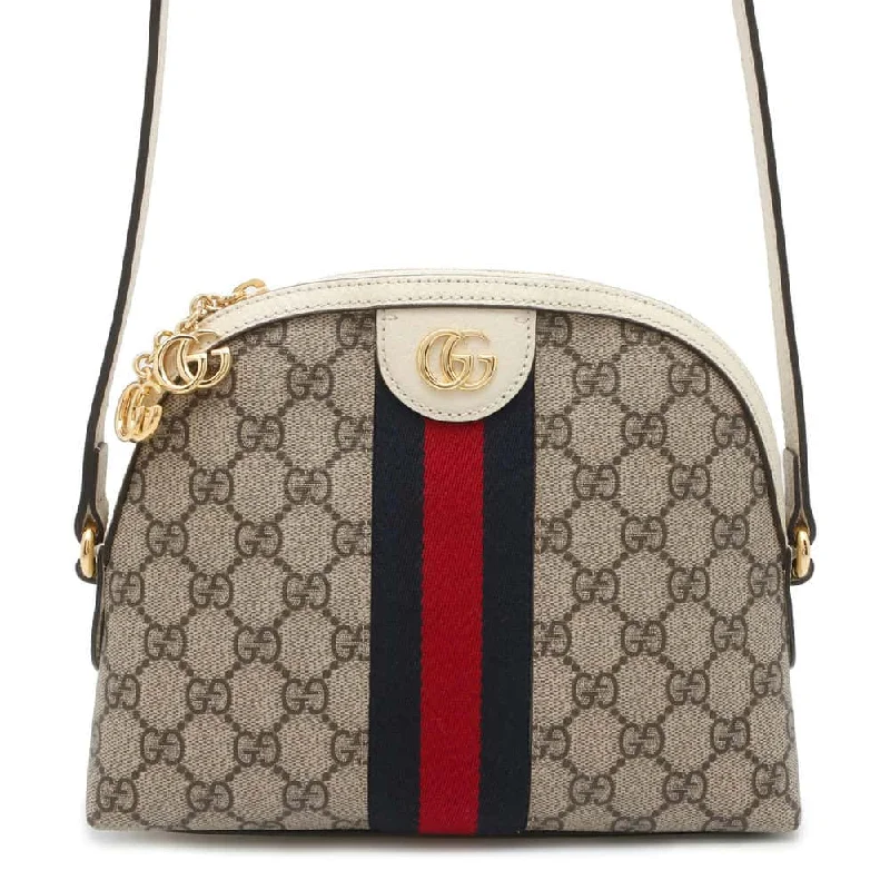 Gucci Marmont bags for women with a snakeskin - effect panelGUCCI Ophidia GG Supreme Shoulder Bag Beige/Ivory 499621 GG SupremeCanvas Leather