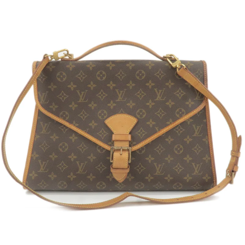 Louis Vuitton Speedy bags in monogram canvas for a classic lookLouis Vuitton Monogram Beverly MM Shoulder Bag Brief Case M51121